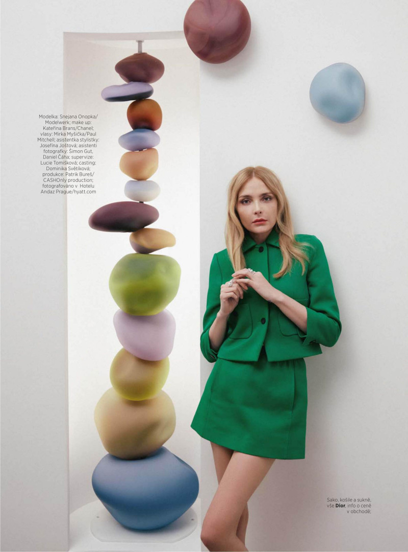 Snejana Onopka featured in Stinohra, May 2022