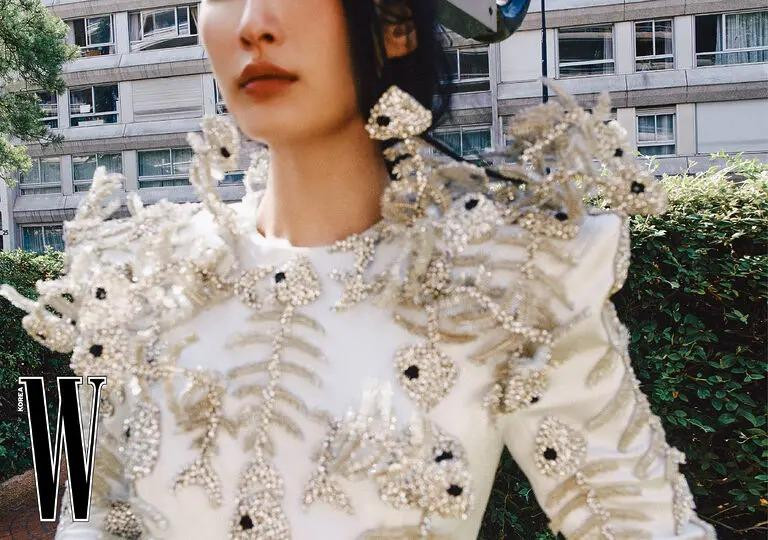 Yoonmi Sun featured in Haute Couture Sparkling with Olympic Spirit, August 2024