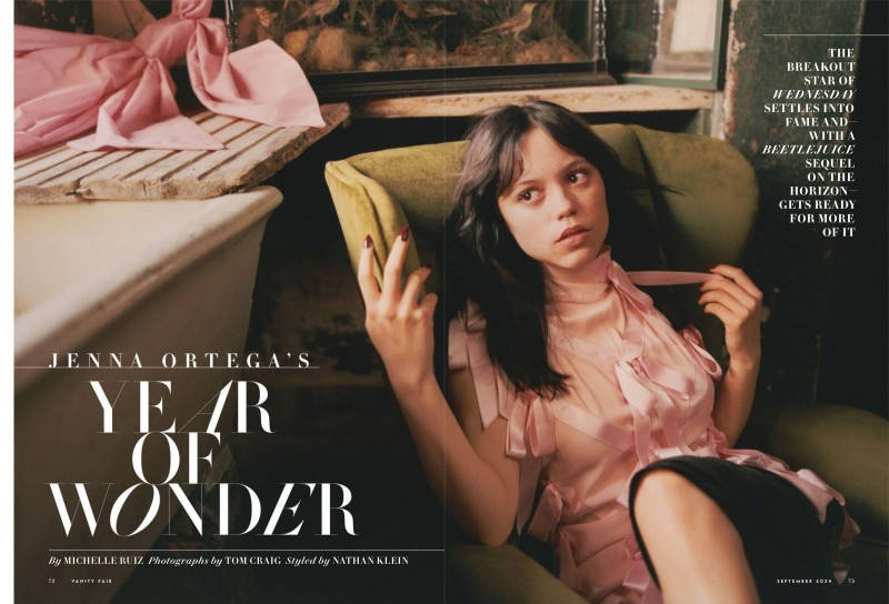 Jenna Ortega\'s Year of Wonder, September 2024