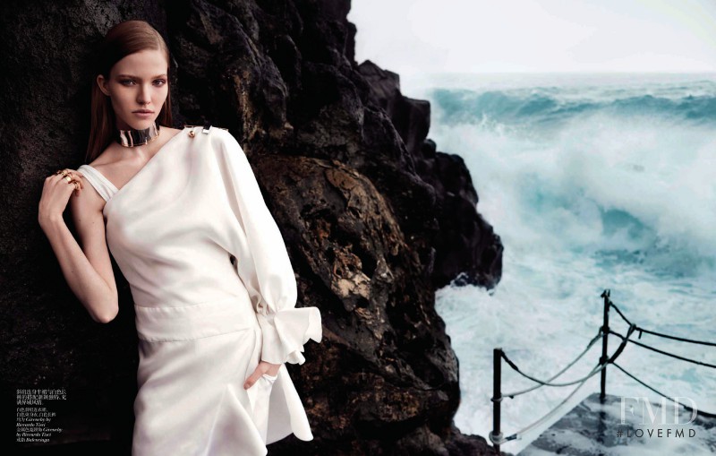 Sasha Luss featured in Siren Call, May 2013