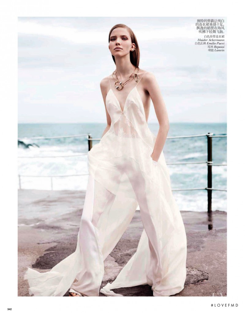 Sasha Luss featured in Siren Call, May 2013