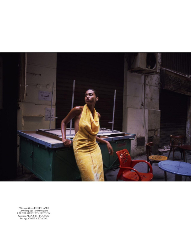 Imaan Hammam featured in A Sense Of Place, September 2024