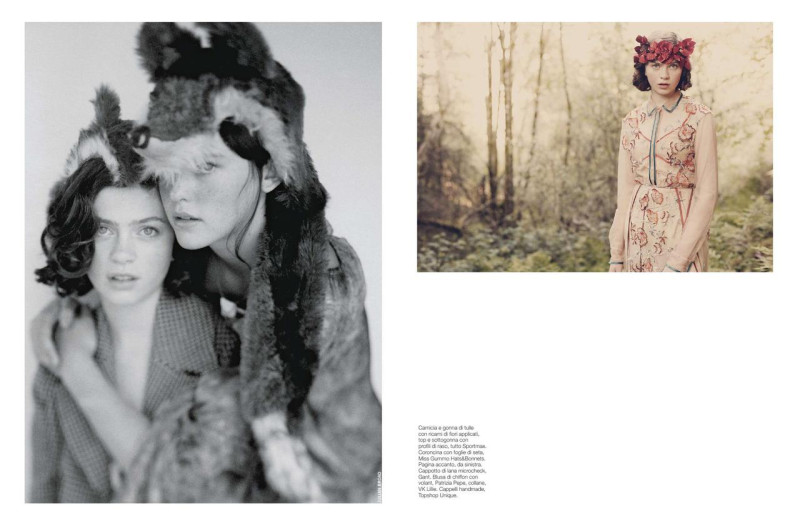 Francesca Frame featured in Lo Strano Caso Delle Fatine Di Cottingley, November 2011