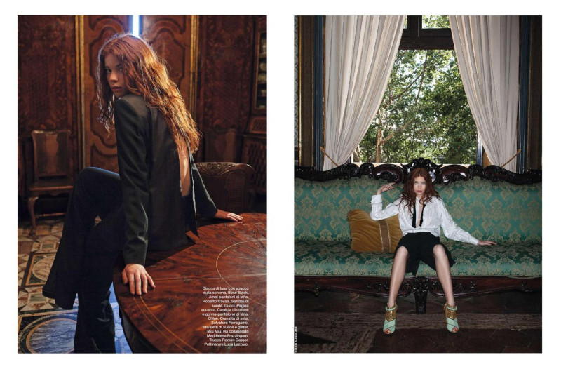 Annie Beust featured in Black Tie, October 2011