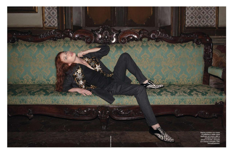 Annie Beust featured in Black Tie, October 2011