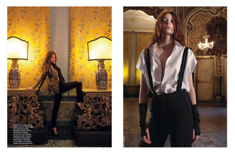 Annie Beust featured in Black Tie, October 2011