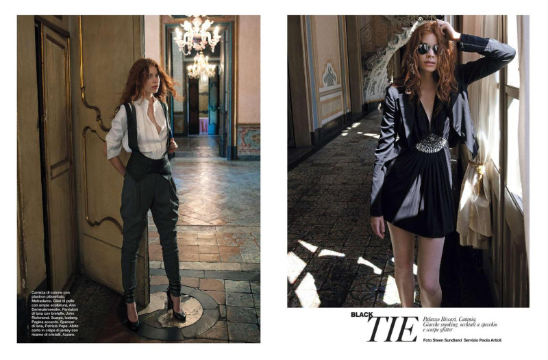 Annie Beust featured in Black Tie, October 2011