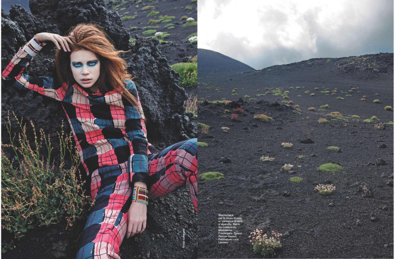 Annie Beust featured in Brit Masai, September 2011