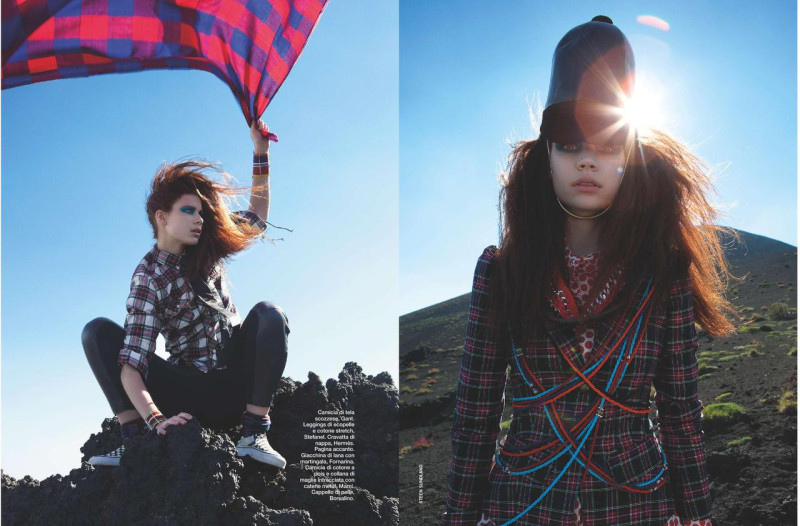 Annie Beust featured in Brit Masai, September 2011