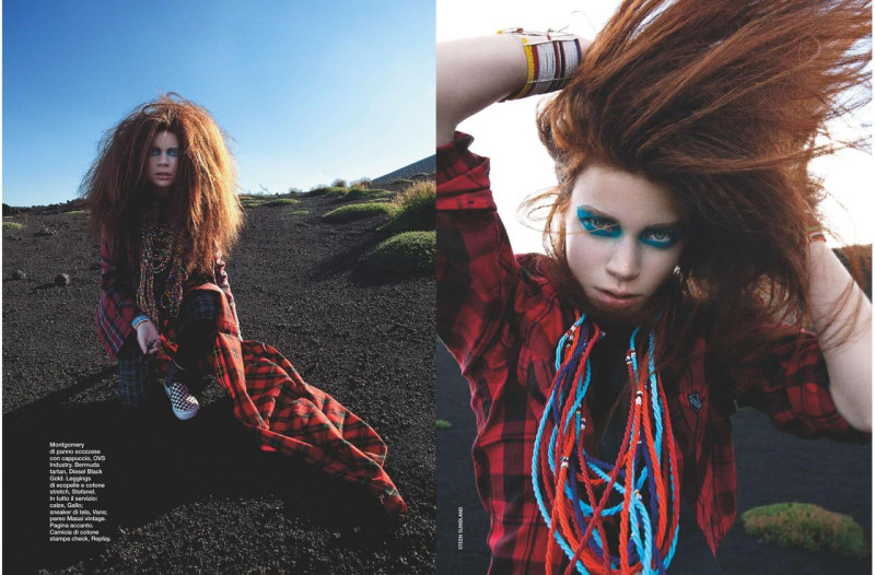 Annie Beust featured in Brit Masai, September 2011