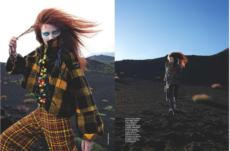 Annie Beust featured in Brit Masai, September 2011