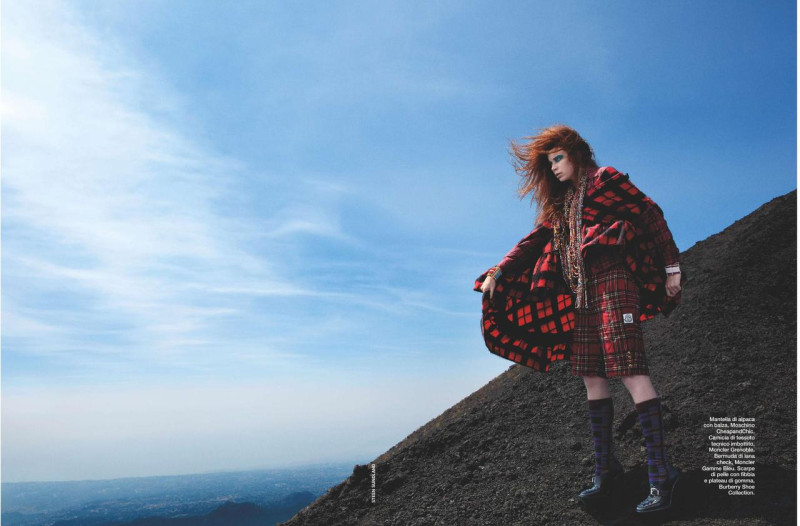 Annie Beust featured in Brit Masai, September 2011