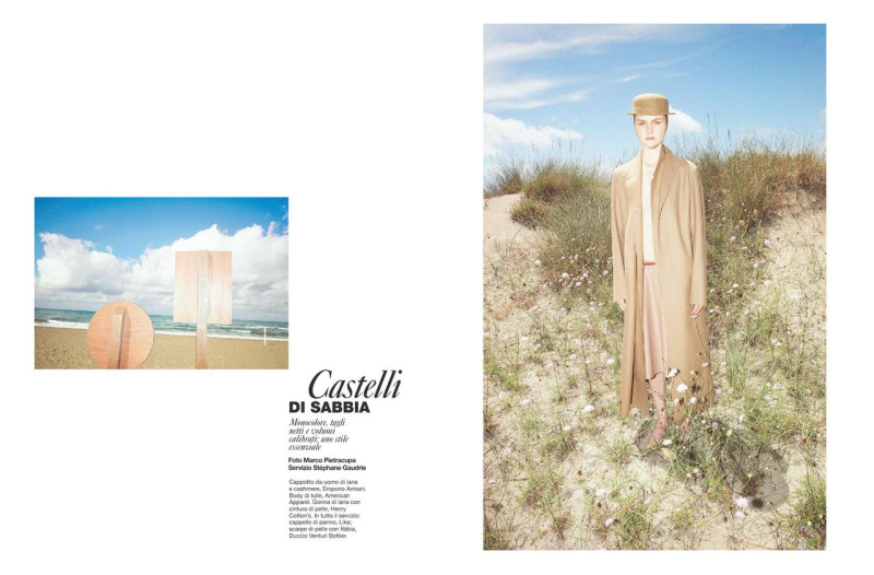 Ida Nielsen featured in Castelli Di Sabbia, August 2011