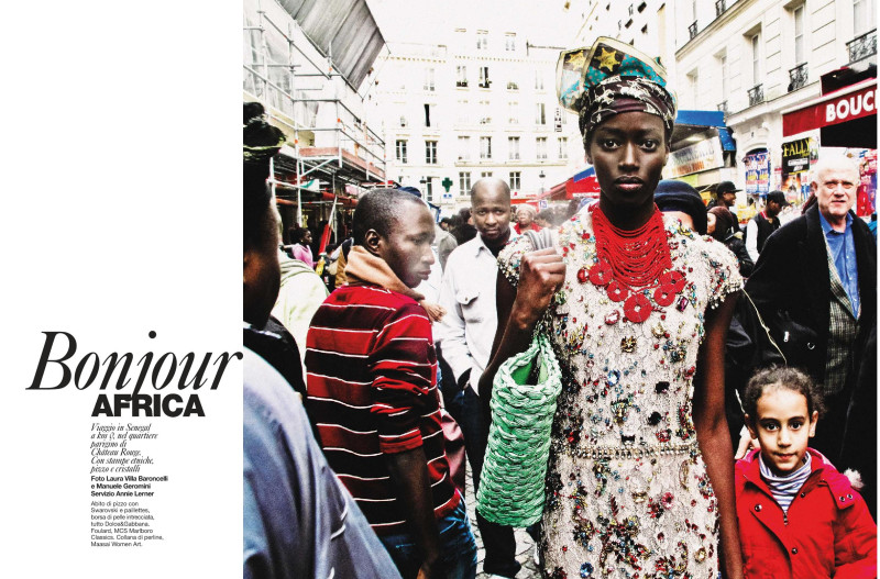 Awa Ceesay featured in Bonjour Africa, February 2012