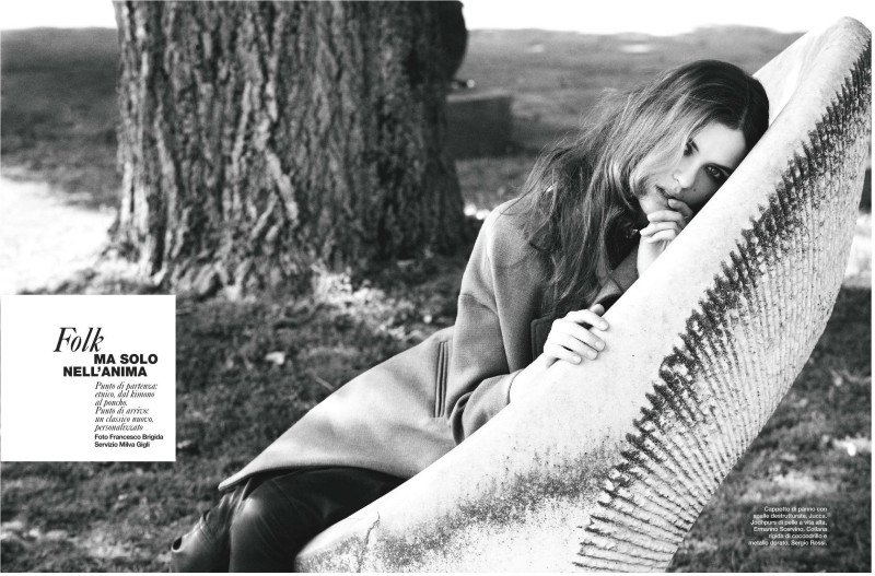 Rasa Zukauskaite featured in Folk, Ma Solo Nell\'Anima, August 2012