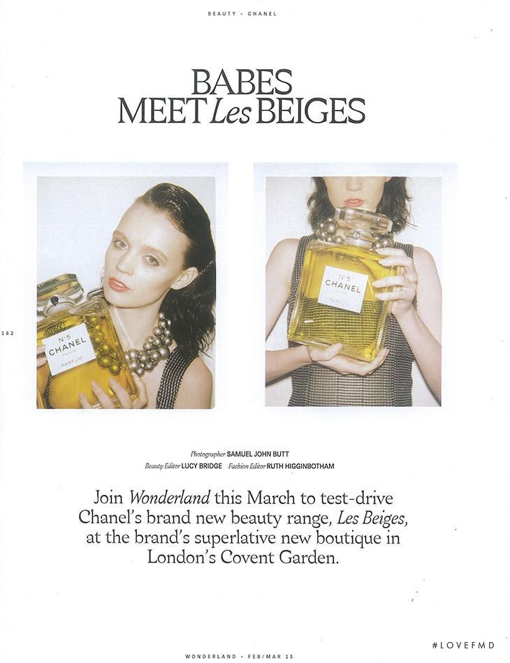 Flo Dron featured in Babes Meet Les Beiges, February 2013