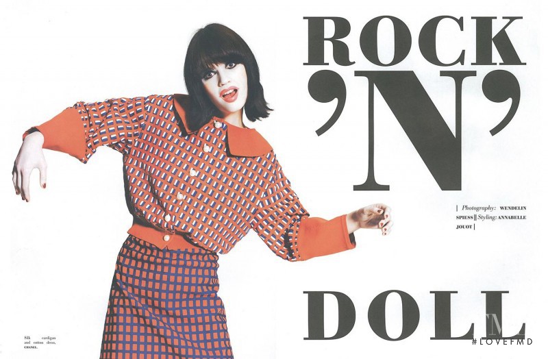 Flo Dron featured in Rock \'N\'Doll, March 2013