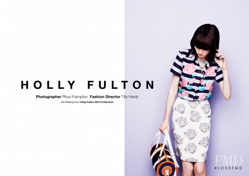 Flo Dron featured in Holly Fulton, April 2013