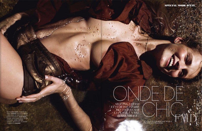 Edita Vilkeviciute featured in Onde De Chic, April 2013