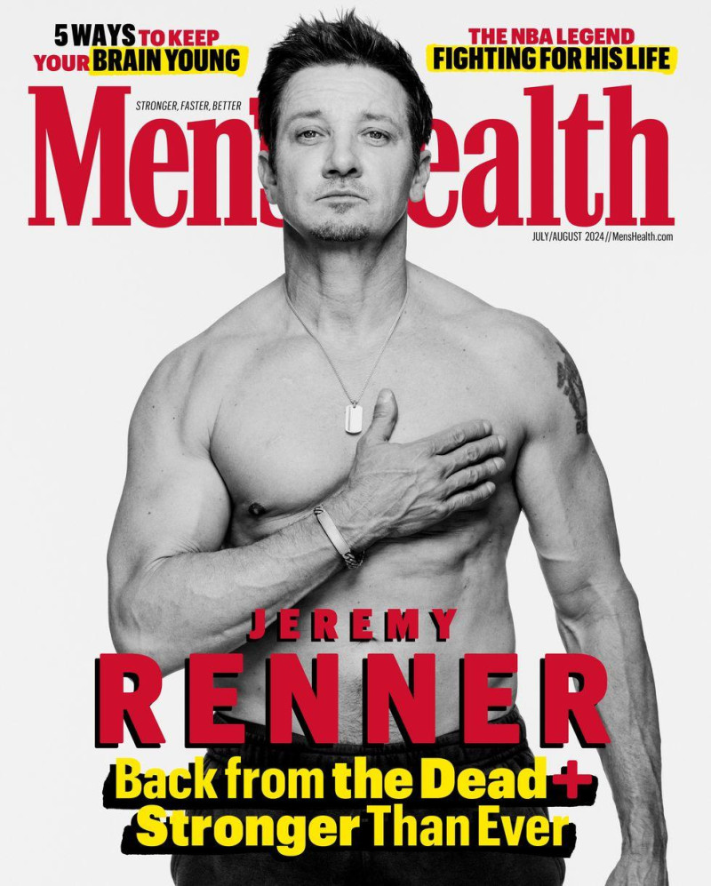 Jeremy Renner, July 2024