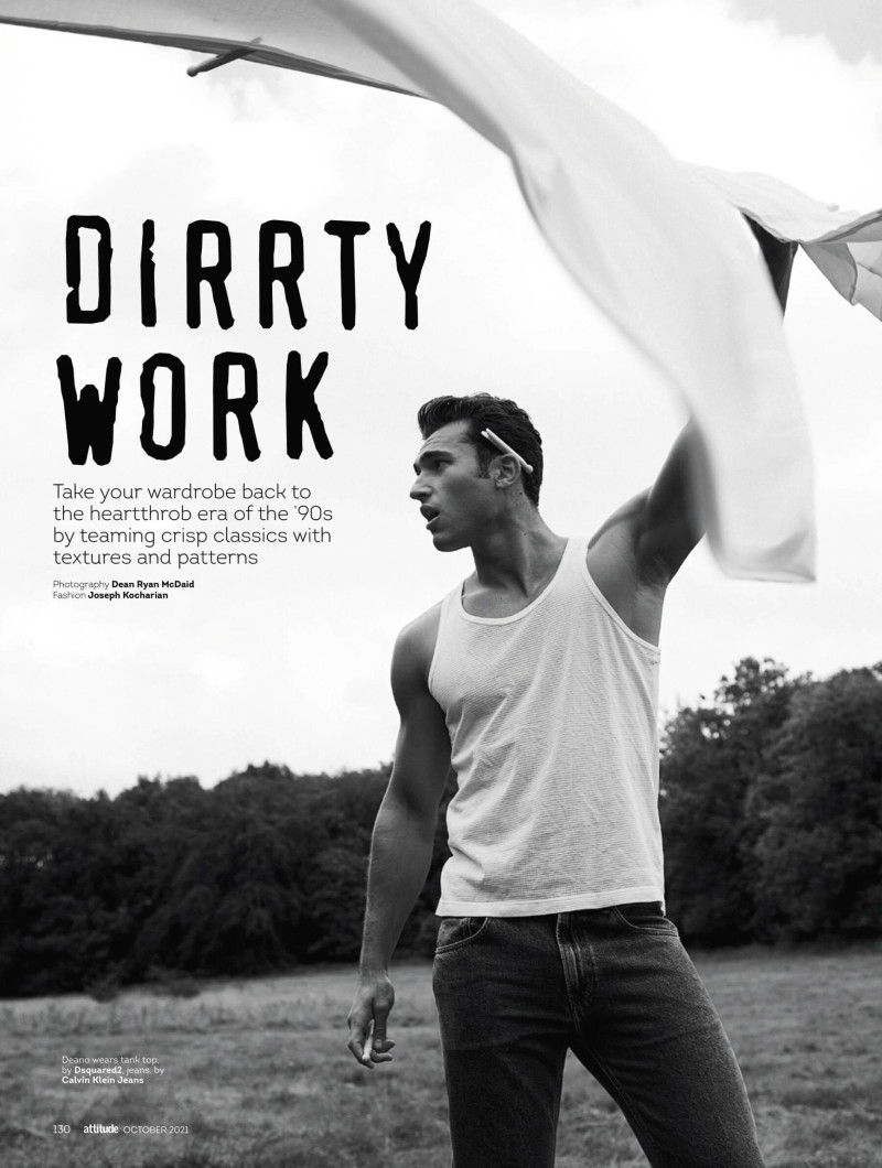 Elliot Meeten featured in Dirrty Work, October 2021