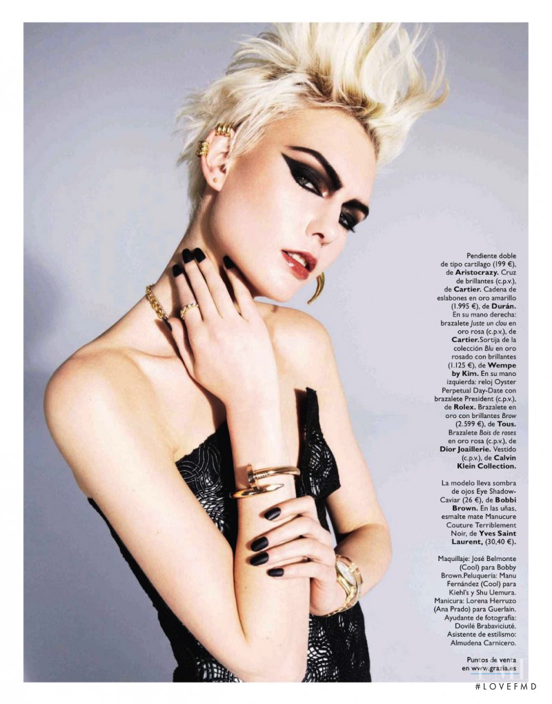 Karlijn Veling featured in Las Joyas De La Corona (Punk), April 2013