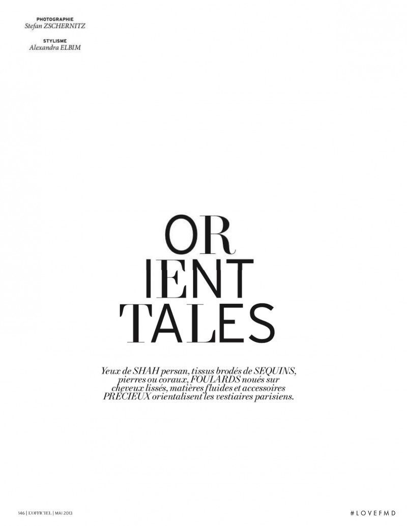 Orient Tales, May 2013