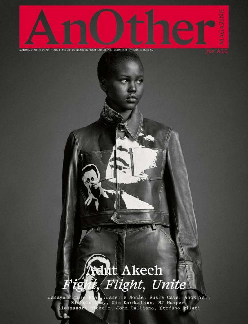 Adut Akech Bior featured in The Wand of youth, September 2020