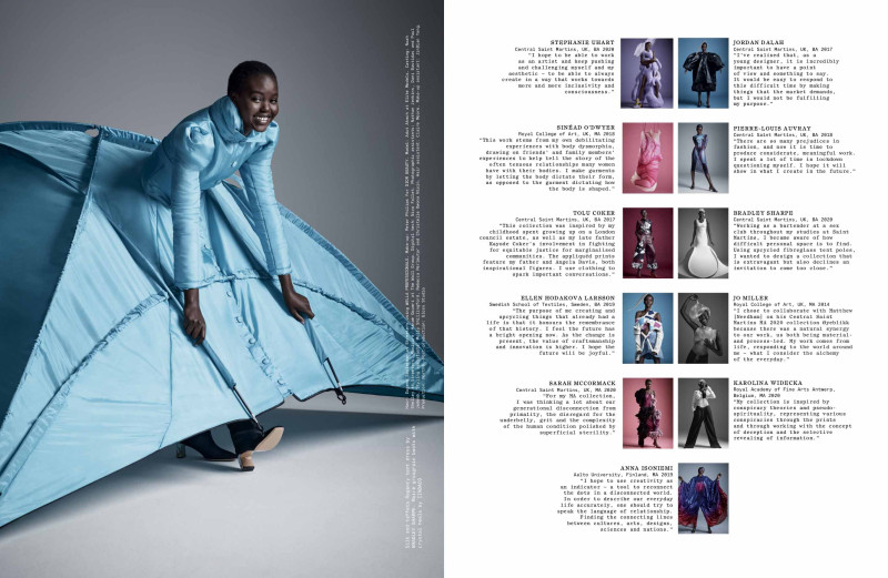Adut Akech Bior featured in The Wand of youth, September 2020
