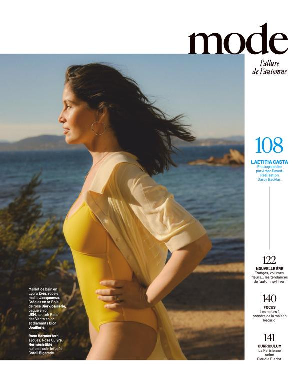 Laetitia Casta featured in Laetitia, September 2024