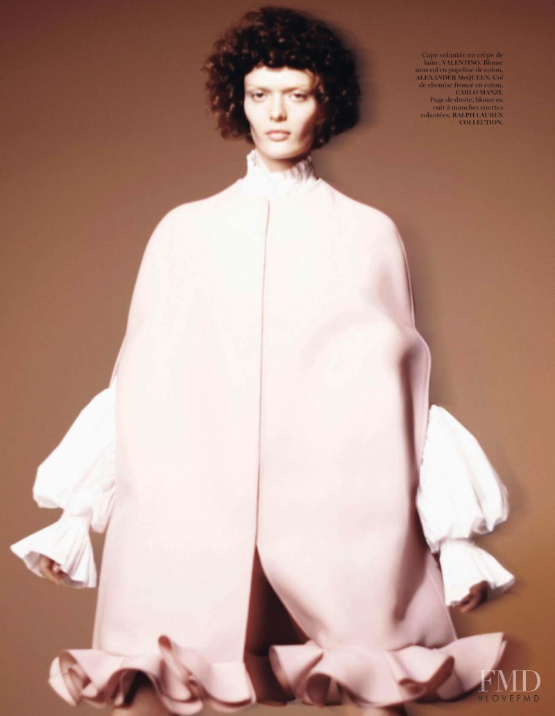 Sam Rollinson featured in Un Ange A Ma Table, May 2013