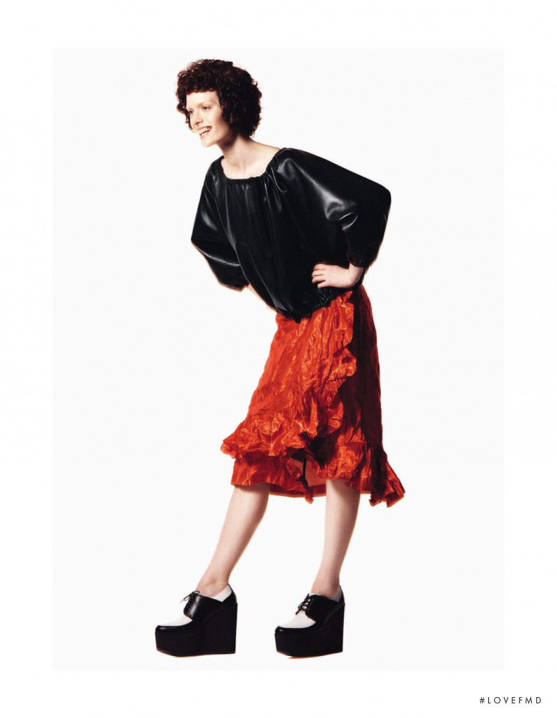 Sam Rollinson featured in Un Ange A Ma Table, May 2013