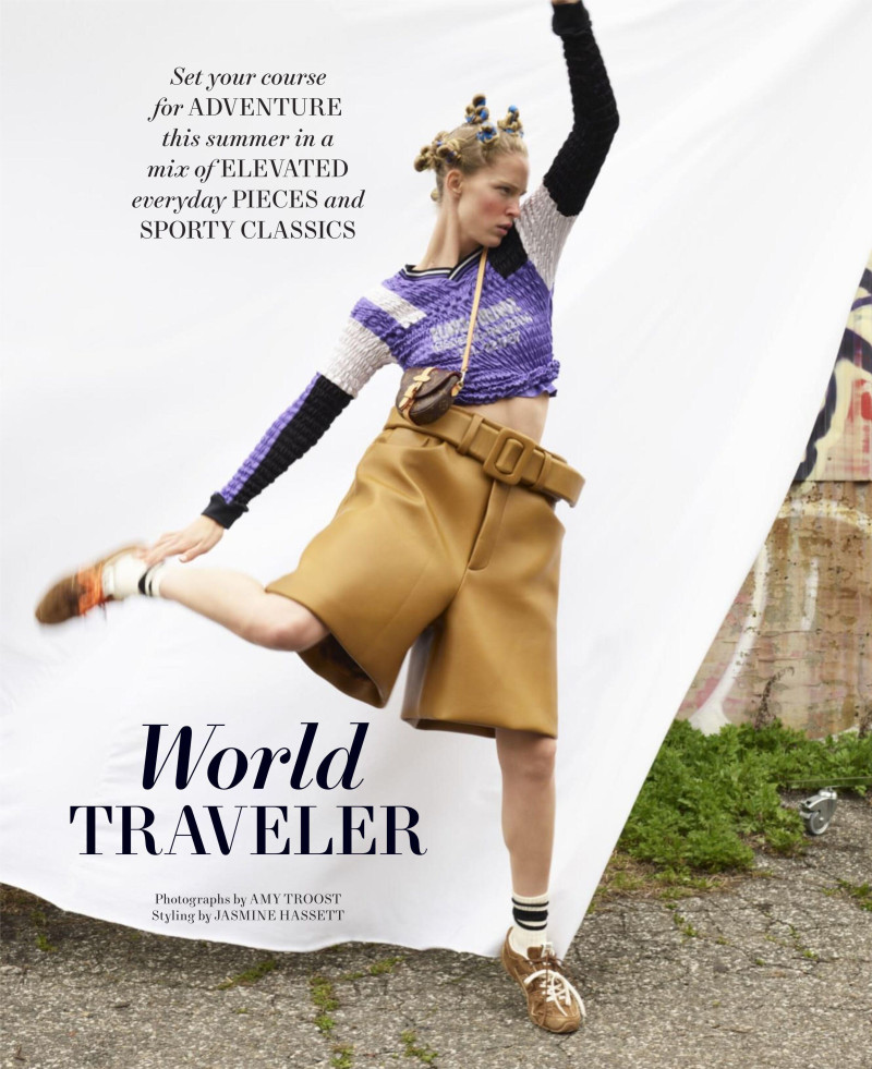 Abby Champion featured in World Traveler, June 2024