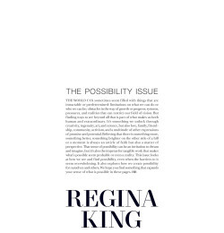 Regina\'s Resolve