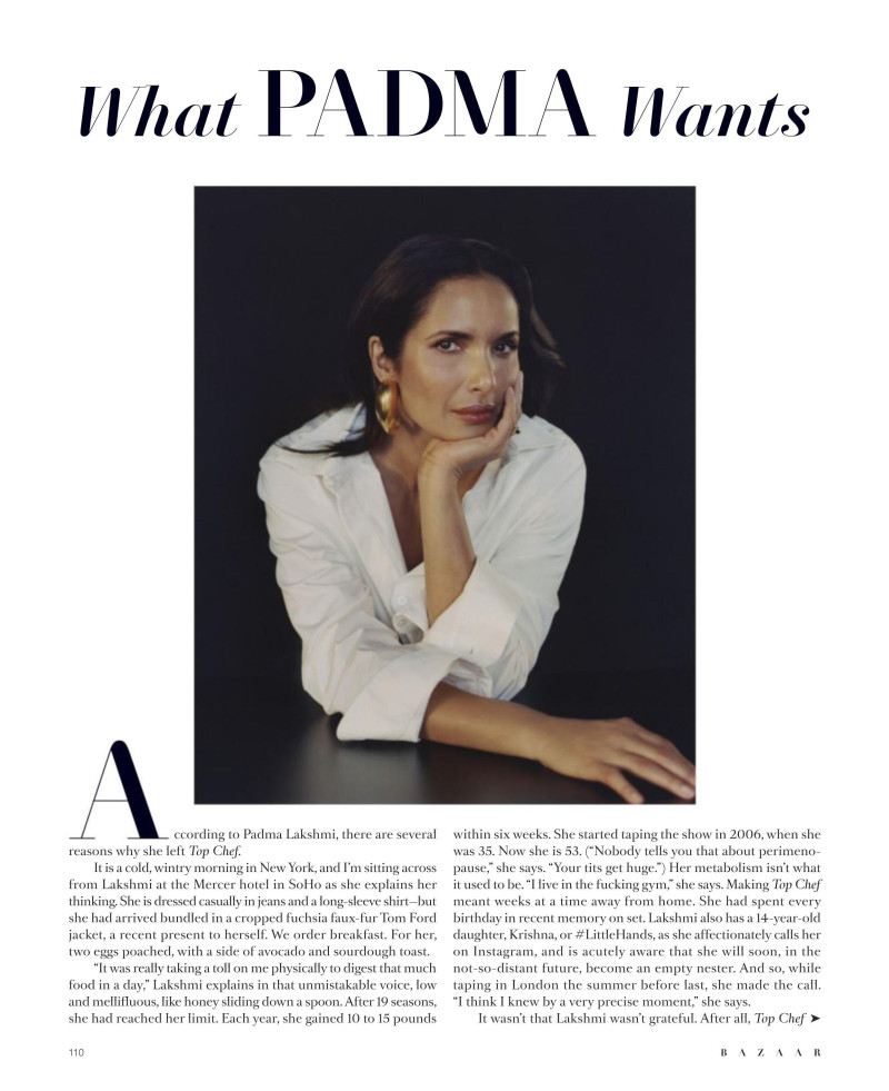 What Padma Wants, April 2024