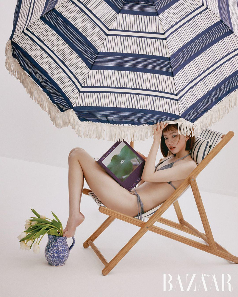 Seo-Yeon Lee featured in The most stylish combination for vacations: A book and a bikini!, July 2024