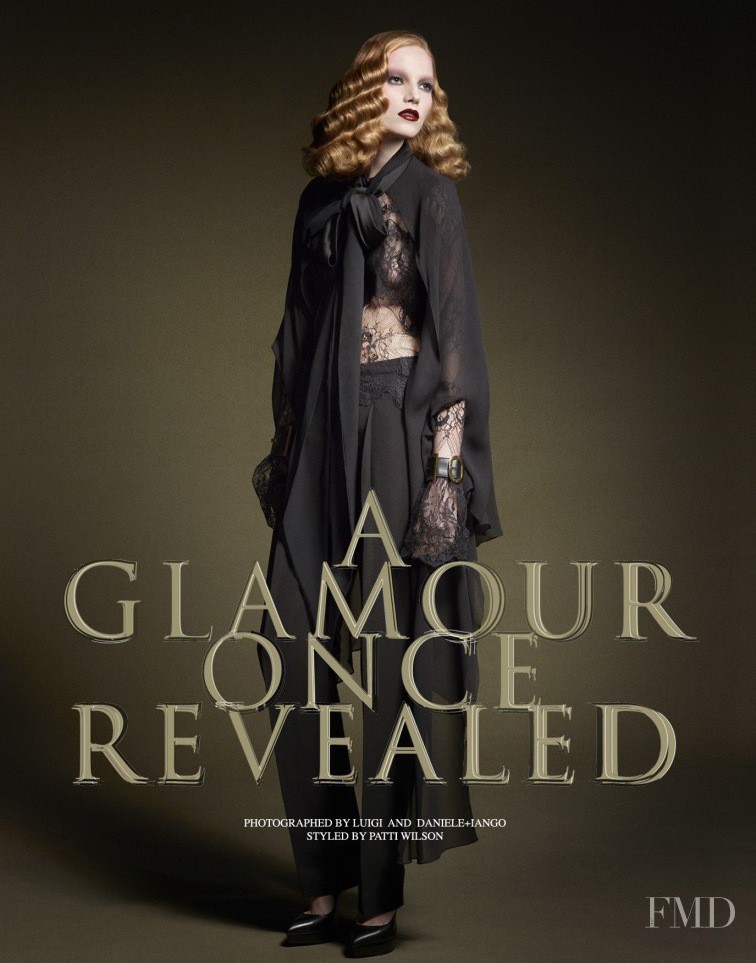 Suvi Koponen featured in A Glamour Once Revealed, June 2013