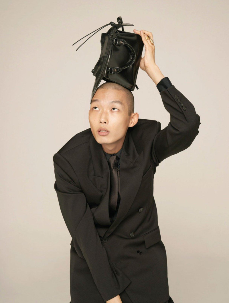 Xu Meen featured in Balenciaga, September 2020