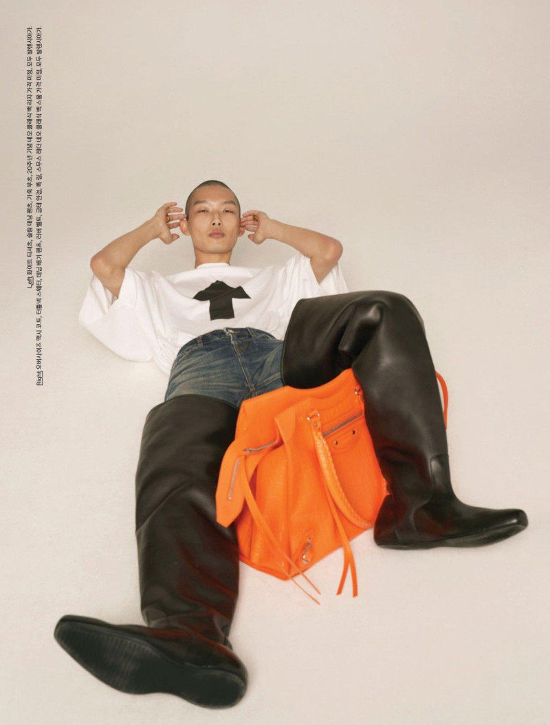 Xu Meen featured in Balenciaga, September 2020