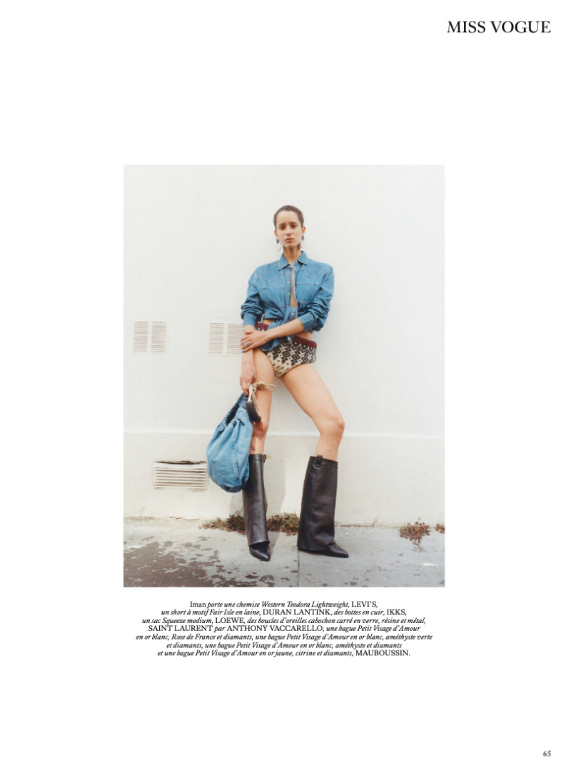 Miss Vogue: Miss Blue-jean, August 2024