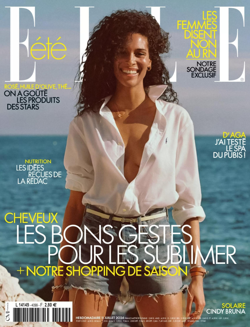 Cindy Bruna featured in Reine De Bonte, July 2024