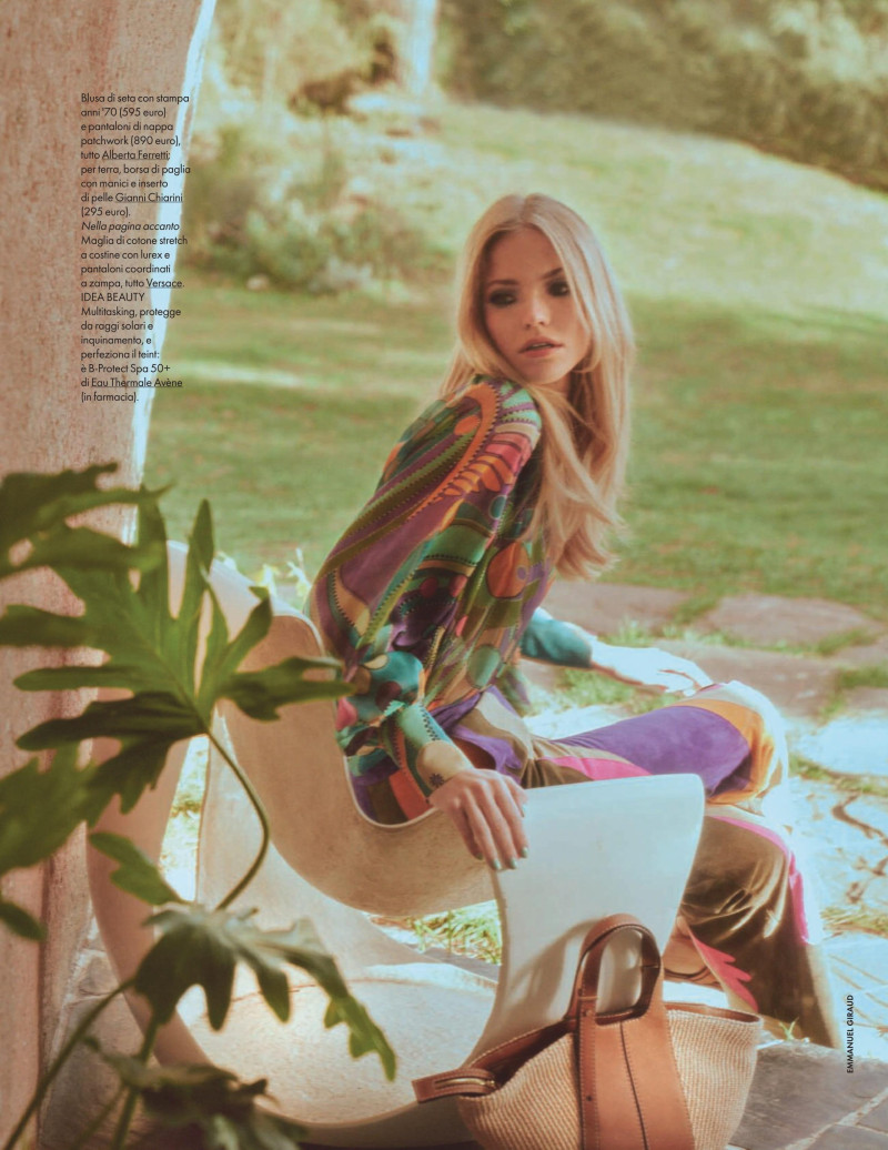 Sasha Luss featured in Retro Pensiero, May 2020