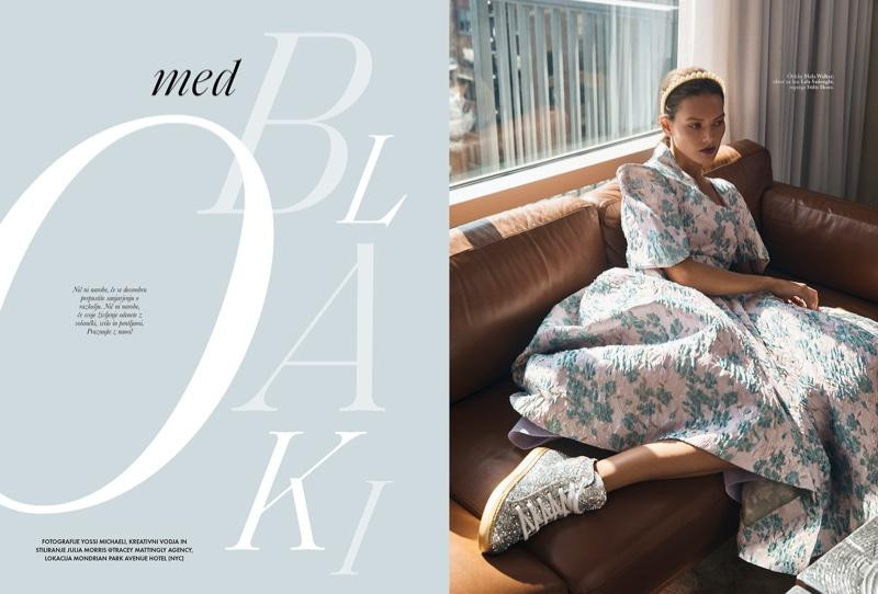 Jasmine Dwyer featured in Med Oblaki, December 2020