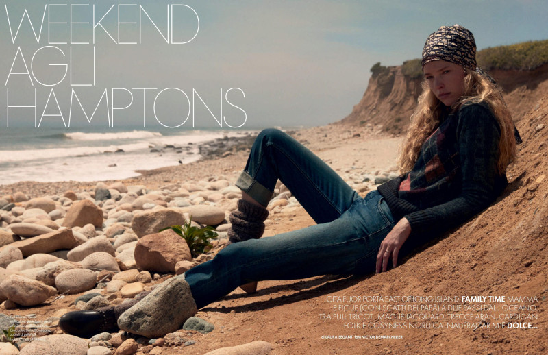 Heloise Guerin featured in Weekend Agli Hamptons, September 2020