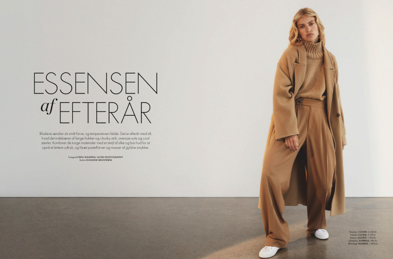 Sabine Glud featured in Essensen Af Efterar, October 2020