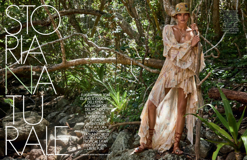 Isabella Emmack featured in Storia Naturale, May 2020