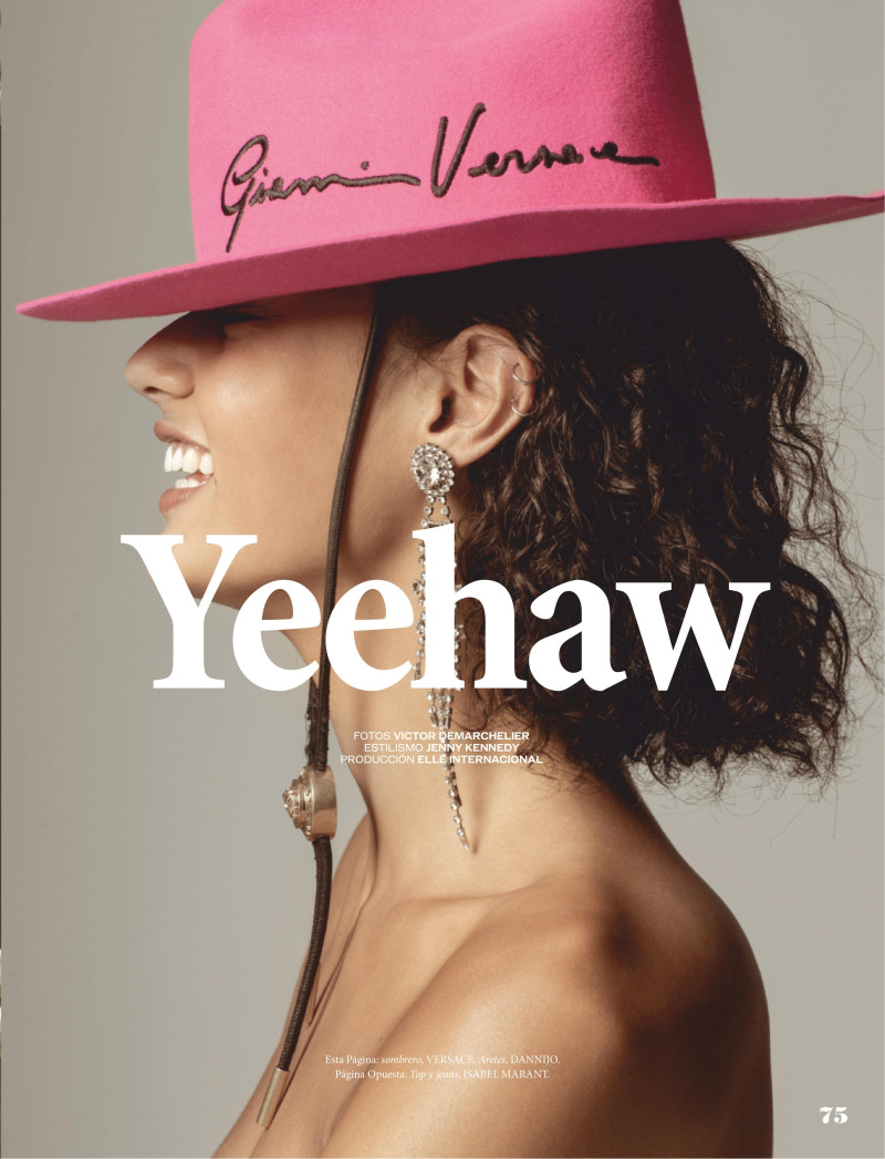 Damaris Goddrie featured in Yeehaw, April 2020