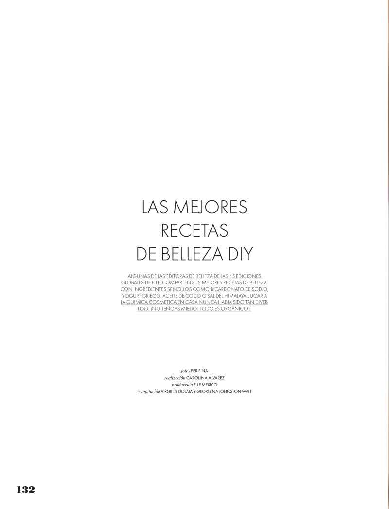 Elizabeth Valdez featured in Las Mejores Recetas De Belleza Diy, April 2020