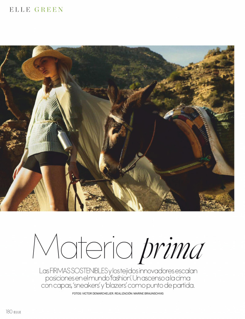 Elizabeth Thompson featured in Materia Prima, April 2020