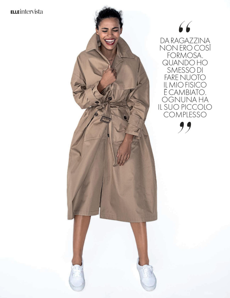 Tina Kunakey di Vita featured in Sono Sempre Al Posto Giusto, March 2020